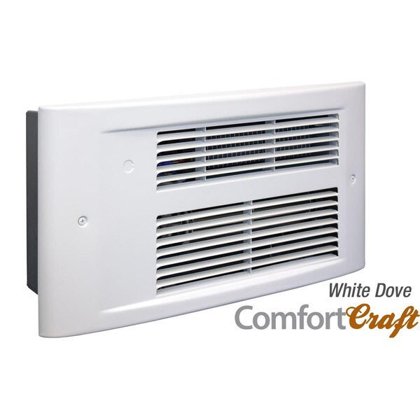 King Electric 120V PX ComfortCraft Wall Heater - 1500W, White Dove KI316300 - main
